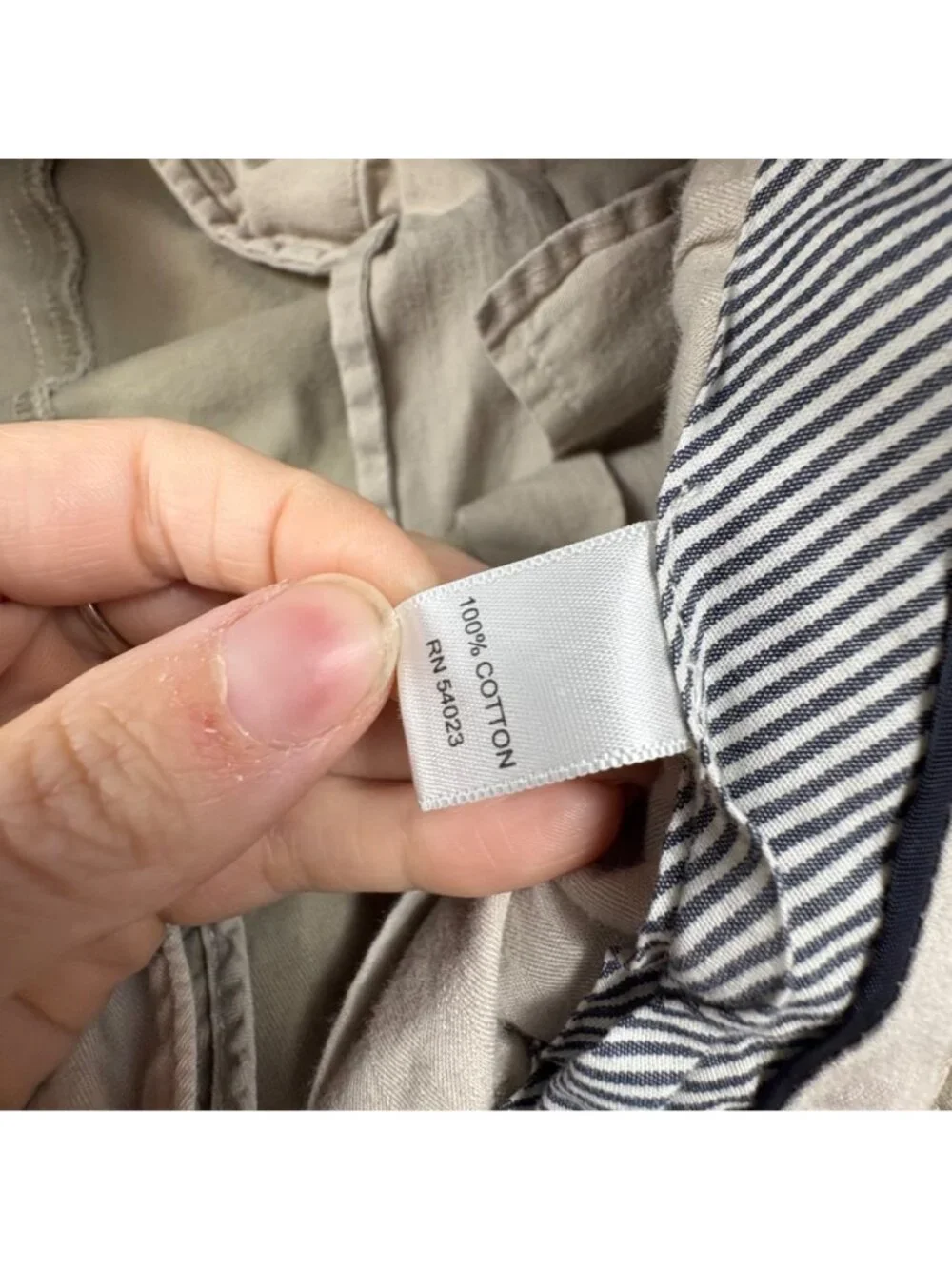 Banana Republic khaki chinos